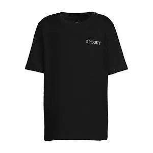 Wonder Nation Boys Short Sleeve Halloween Graphic T-Shirt Black Size XXL(18) - Picture 1 of 5