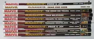 Lot of 9 Marvel Runaways HC and TPB (1) - Picture 1 of 14