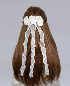Copricapo accessori per capelli cerchietto per capelli ghirlanda per capelli per abito comunione * 48 - Foto 1 di 2