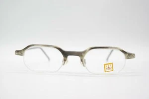 Vintage Metzler 5225 Braun Silver Black half Rim Glasses Frames N. - Picture 1 of 6
