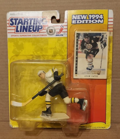 Adam Oates 1994 Kenner Starting Lineup Bruins NHL - Sealed w/Card Cover