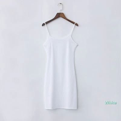 Женщин тонкий шифона полный скольжения платье с ремешками майка сорочка юбки тонкий новый - Изображение 1 из 4