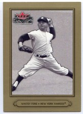 2002 Fleer Fall Classic Baseball - #58 - Whitey Ford - New York Yankees