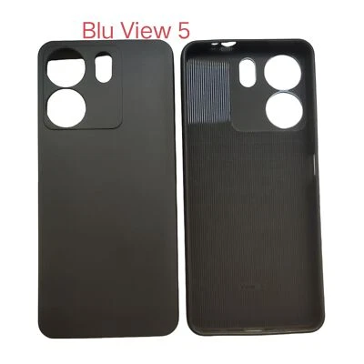 Funda Delgada Gel Silicona Suave Protector Pantalla Vidrio Para BLU View 5 5G B160V Foto 1 de 4