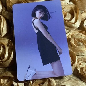 CHAEWON LE SSERAFIM 1. Furchtlose Ausgabe Kpop Mädchen Fotokarte schwarzes Kleid - Bild 1 von 4