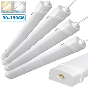 90/120/150cm LED Röhre Feuchtraumleuchte Leuchtstoffröhre Neonröhre Röhrenlampe - Bild 1 von 18