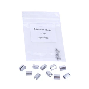 Dental Orthodontic Crimpable Hook Stop Stops General Type For Arch Wire Bracket - Picture 1 of 3