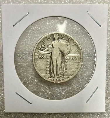 1926 S Standing Liberty Silver Quarter 25C BX5-01 - Image 1 of 2
