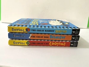 KATIE DAVIES The great Cat Conspiracy, The Great Dog & The Great Rabbit Rescue  - Picture 1 of 8