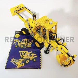 Lego Vintage 100% Complete Set 8862 - Technic Backhoe Grader (1989) KG - Picture 1 of 1