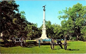 Monumento Shiloh National Military Park Savannah Tennessee TN Iowa - Imagen 1 de 2