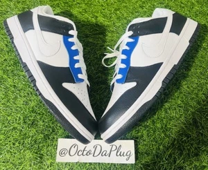 Nike Dunk Low White Blue Black Nike By You Mens Multi Sizes - Picture 1 of 5