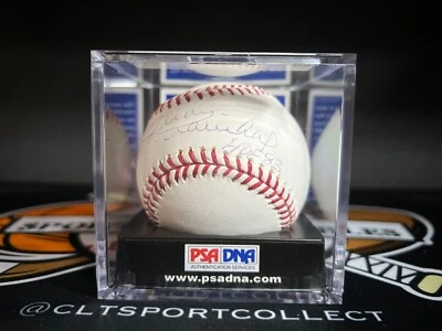 JUAN MARICHAL Signed Auto Autographed Baseball PSA/DNA 9 "HOF 83" SWEET SPOT - Image 1 of 4