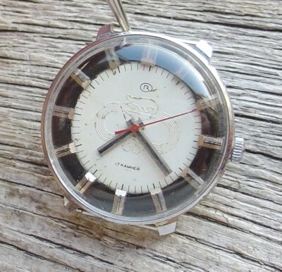 SOVIET RUSSIAN COLLECTIBLE WOSTOK (VOSTOK) - OLYMPICS - 1980 WATCH  serviced - Image 1 of 4