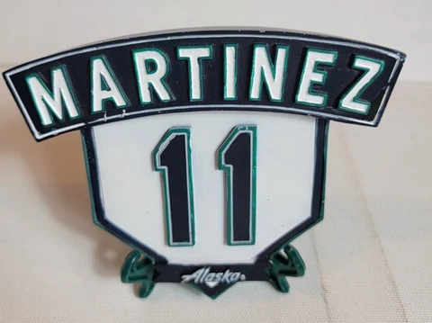 Seattle Mariners Edgar Martinez Mini Plaque Name Plate Promo MLB Cover