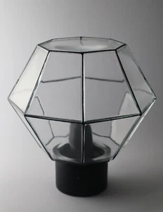 Limburg Limburger Glashütte  Decke Lampe Oktaeder  70er - Bild 1 von 6