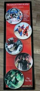 DC Collectors Plates 2005 Alex Ross JLA Superman Flash Batman GA/GL PROMO Poster - Bild 1 von 1