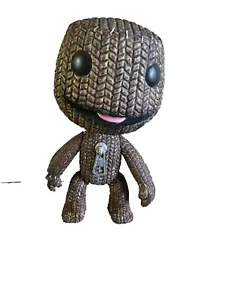 Little Big Planet Sackboy Sack Boy PlayStation Game Figure 15cm Hard Plastic - Bild 1 von 3