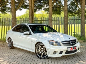 MERCEDES C63 AMG SALOON-38K-2010-F/S/H-SATNAV-SUNROOF-CAMERA-NEW TYRES/BRAKES-PX - Picture 1 of 24