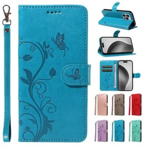For Samsung Galaxy S25 S24 S23 S7 Magnetic Leather Flip Stand Card Wallet Case - Picture 1 of 49