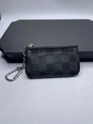 Louis Vuitton Pochette Cle Key Pouch Damier Graphite SPB-JB 357964 - Image 1 of 4