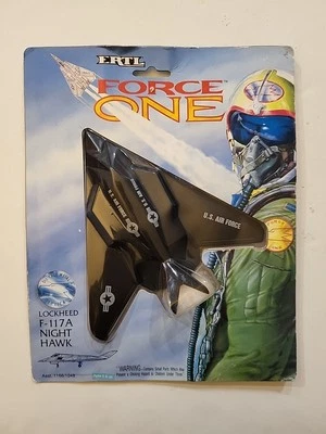 ERTL Force One Lockheed F-117A Night Hawk Stealth Bomber Die Cast Vintage 1993 Foto 1 de 3