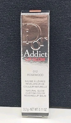 Dior Addict Lip Balm Lip Glow Full Size 3.2g Rosewood 012 Brand New In Box - Image 1 of 3