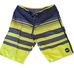 O’Neill Hyperfreak Boardshorts Badehose Herren 32 grün Hawaii Surf Strand - Bild 1 von 5