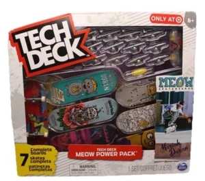 Tech Deck Meow Power Pack Skateboards Mariah Duran 7 Boards Brand New! - Picture 1 of 2