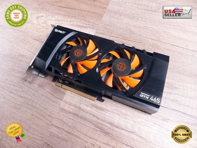 Tarjeta gráfica de video Palit GeForce GTS 465 1 GB 256 bits GDDR5 x16 HDCP PCI Express Foto 1 de 4