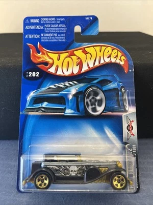 2003 Hot Wheels Final Run Duesenberg Model J 1931 #202 New On Card 8/12 - Image 1 of 4