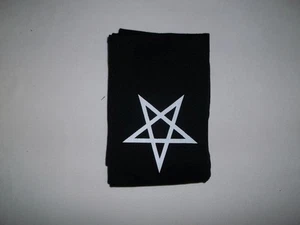 Collant trasparente grafico Rome pentagramma S nero nuovo con scatola gotico - Foto 1 di 2