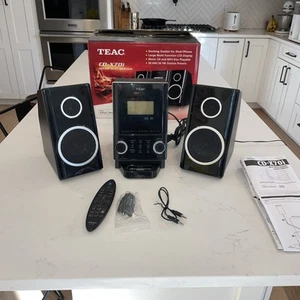 TEAC CD-X70i CD Player iPod Dock Micro HiFi Stereoanlage Fernbedienung OVP - Bild 1 von 14