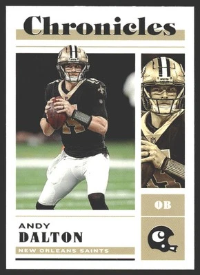 Andy Dalton #27 2022 Panini Chronicles New Orleans Saints - Image 1 of 2