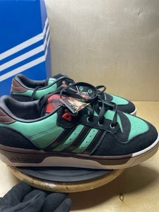 NEW - Adidas Rivalry Low x Demon Slayer Men's Shoes | Size 11 w/Box & Tags - Picture 1 of 14