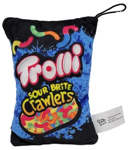 Ferrara Candy 2022 Trolli Sour Brite Crawlers Bean Bag Plush - Picture 1 of 5