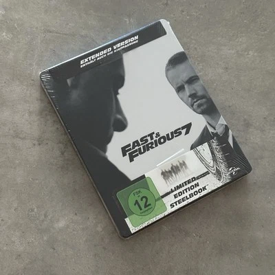 Fast & Furious 7 - Limited Steelbook [Blu-Ray] NEU/OVP Extended Version - Bild 1 von 2