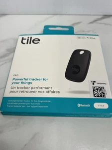 Tile Pro (2022) 1er Pack. Leistungsstarker Bluetooth Tracker, Schlüsselfinder und schwarz - Bild 1 von 7