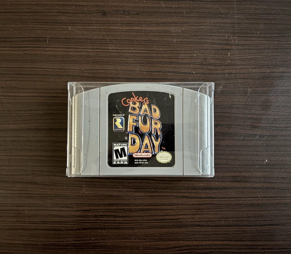 Conkers Bad Fur Day Nintendo 64 Juego Probado Y Funcionando Versión Us Foto 1 de 4