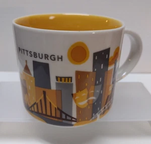 Taza Starbucks Pittsburgh 2014 You Are Here Collection - Imagen 1 de 12