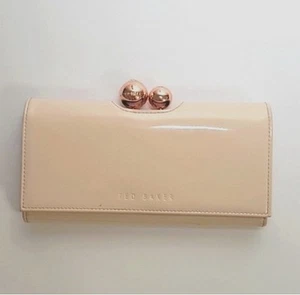 Ted Baker Crystal Top Gold Geldbörse Matinee in Nude Rosa - Bild 1 von 9
