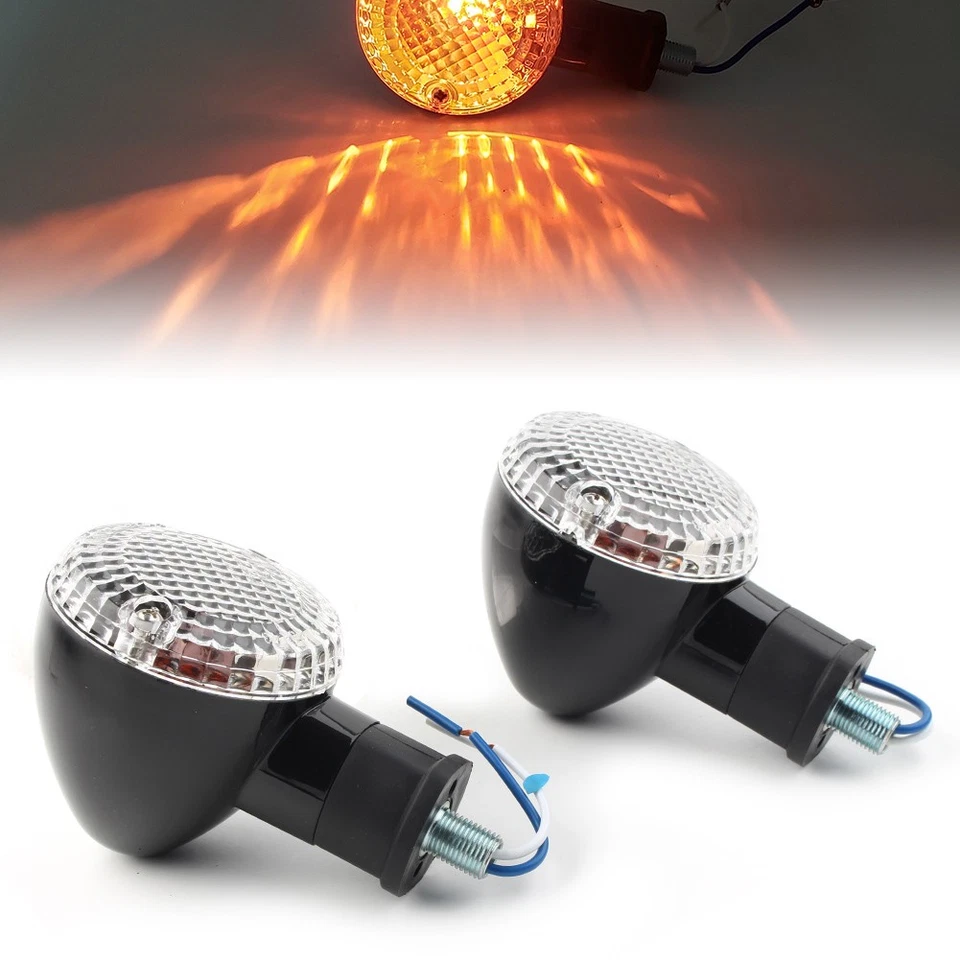 2pcs Turn Signal Light Indicator Blinker Amber Lamp For Yamaha Bolt XVS950 14-18 - Imagem 1 de 4