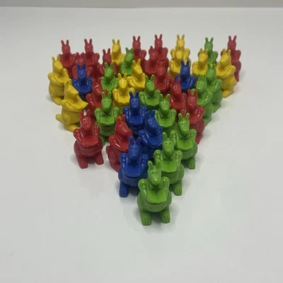 Лот из 39 Математических Счетчиков Фигурки Кенгуру Счет и Числа Товары для Учителей - Изображение 1 из 4