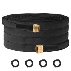 Upgraded Anti-Kink 50FT Non-Expanding Garden Hose, Flexible and Tough, Lightw... - Picture 1 of 8