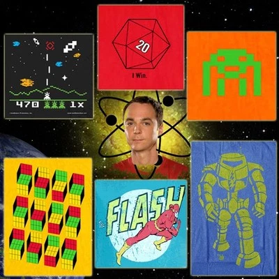 Camiseta para hombre AS SEEN ON TV The Big Bang Theory Sheldon Cooper adulto para Halloween Foto 1 de 2