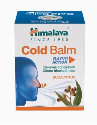 HIMALAYA WELLNESS Himalaya Pain Cold Balm Rapid Action Relief Congestion Blocked Nose Pain 45g