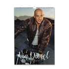 Vin Diesel Full Photo Calendar 2024/25 Personalised Choose Start