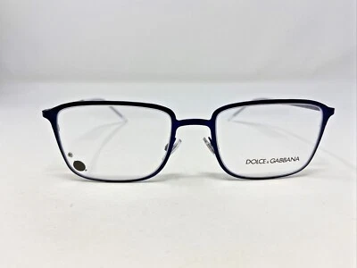 Monturas de gafas Dolce & Gabbana DG1316 1280 55-21-140 mate azul marino/blanco VT96 Foto 1 de 4