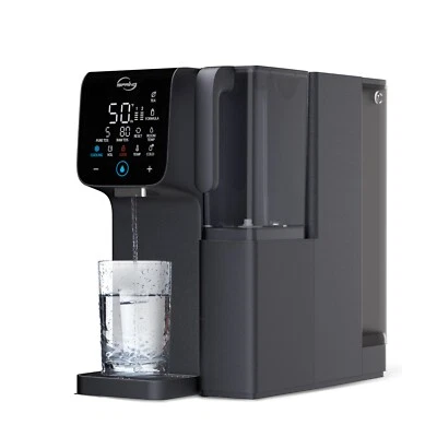 iSpring RCD100HCG Hot & Cold Reverse Osmosis System Countertop, Alkaline RO Wate - Image 1 of 4