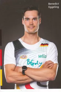 Benedict EGGELING - Deutschland, Silber EM 2024 Rudern, Original-Autogramm! - Bild 1 von 1